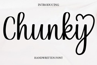 Bold Chunky Fonts for Design & Creative Projects