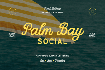 Mastering Brand Identity with Palm Bay Font
